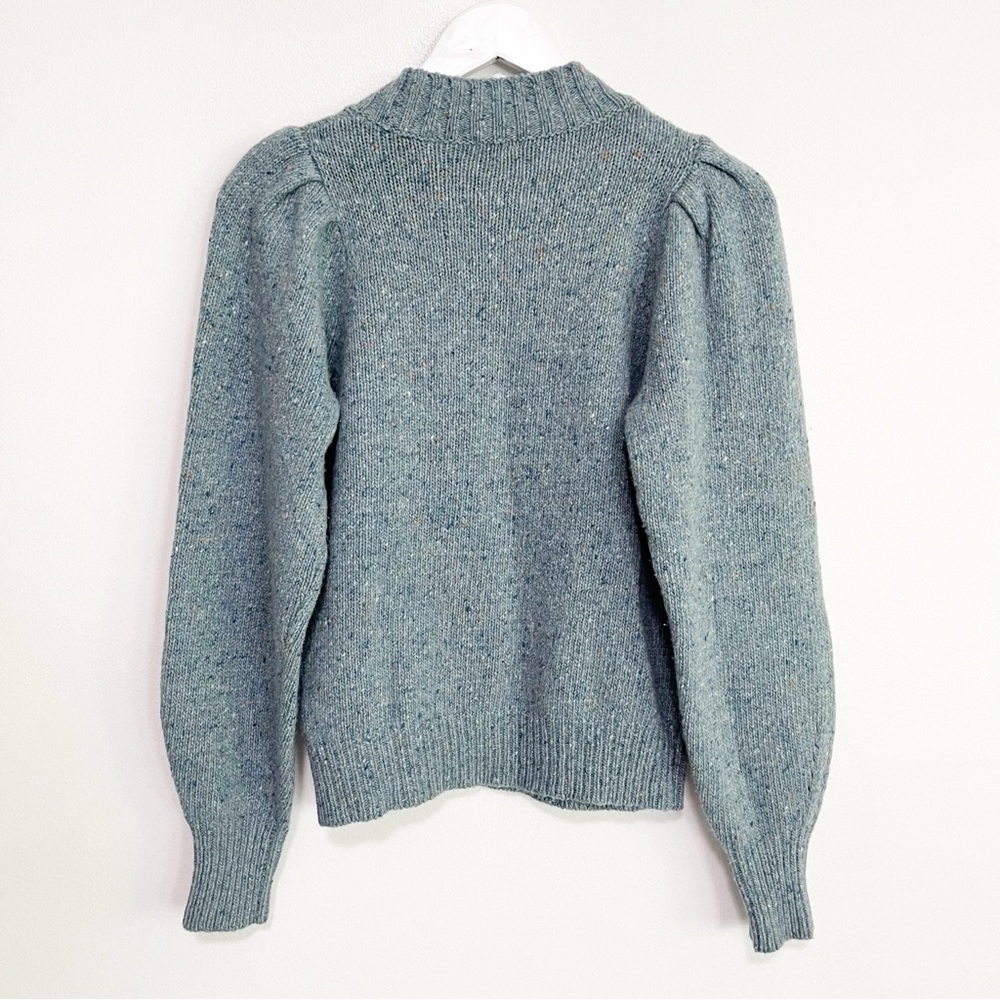 Faherty Light Blue Crew Neck Sweater - Picture 7 of 11